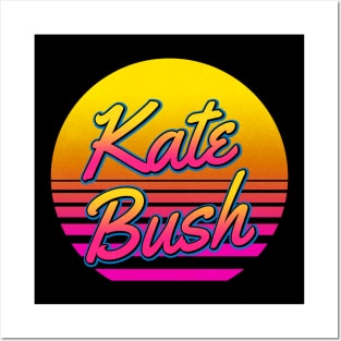 Kate Personalized Name Birthday Retro 80s Styled Gift Posters and Art